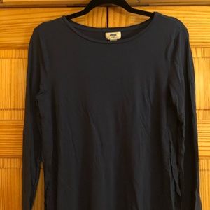 Old navy blue shirt